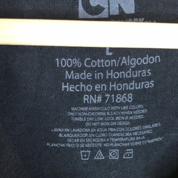 Cartoon Network 90s character printed graphic scene shirt size Large - Picture 5 of 8